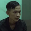 Đối tượng Nguyễn Di Đal bị bắt quả tang khi đang mua bán trái phép ma túy. (Ảnh: TTXVN phát)
