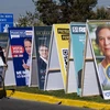 Ápphích về cuộc bầu cử ở Santiago. (Nguồn: AFP)