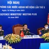 Bộ trưởng Bộ Quốc phòng Phan Văn Giang dự Hội nghị Bộ trưởng Quốc phòng các nước ASEAN mở rộng (ADMM+) lần thứ 8. (Ảnh: Trọng Đức/TTXVN)