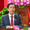 Ông Nguyễn Văn Phương được bầu giữ chức vụ Chủ tịch UBND tỉnh Thừa Thiên-Huế.(Ảnh: Tường Vi/TTXVN)