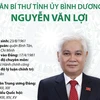 Tân Bí thư Tỉnh ủy Bình Dương Nguyễn Văn Lợi.