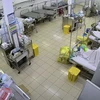 Phòng điều trị bệnh nhân nhiễm COVID-19 tại Bệnh viện Đa khoa Long An. (Ảnh: Thanh Bình/TTXVN)