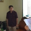 Ông Mã Bế Dương, Trưởng phòng Dân tộc huyện Trùng Khánh, tỉnh Cao Bằng bị khởi tố về tội 'Lợi dụng chức vụ quyền hạn trong khi thi hành công vụ.' (Ảnh: Ngọc Ánh/TTXVN phát)