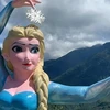 Tượng Elsa 'phiên bản lỗi' ở Sa Pa gây xôn xao trên mạng xã hội. 