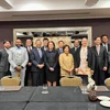 Trưởng Cơ quan đại diện các nước ASEAN tại Canberra và các quốc đảo Thái Bình Dương dự cuộc họp. (Nguồn: Đại sứ quán Việt Nam tại Canberra).