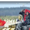 Giao diện website Armygames.vn. 