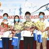 Việt Nam giành 3 huy chương Vàng Olympic Hóa học quốc tế năm 2021. (Ảnh: TTXVN phát)