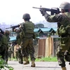 Binh sỹ Philippines trong chiến dịch truy quét phiến quân ở Mindanao. (Nguồn: THX/TTXVN)