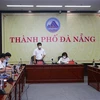 Phó Bí thư Thường trực Thành ủy Đà Nẵng Lương Nguyễn Minh Triết phát biểu chỉ đạo cuộc họp. (Ảnh: Trần Lê Lâm/TTXVN)
