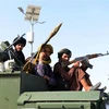 Các tay súng Taliban trên đường phố ở Kandahar, Afghanistan, ngày 1/9/2021. (Ảnh: THX/TTXVN)