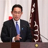 Tân Chủ tịch đảng Dân chủ Tự do (LDP) cầm quyền ở Nhật Bản, ông Fumio Kishida. (Ảnh: AFP/TTXVN)