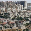 Khu định cư Efrat của Israel ở ngoại ô Bethlehem tại khu vực Bờ Tây. (Ảnh: AFP/TTXVN)