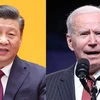 Tổng thống Mỹ Joe Biden và Chủ tịch Trung Quốc Tập Cận Bình. (Ảnh: Tân Hoa xã/Bloomberg)