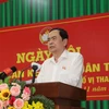 Phó Chủ tịch Thường trực Quốc hội Trần Thanh Mẫn phát biểu tại Ngày hội. (Ảnh: Hồng Thái/TTXVN)