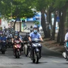 Một tuyến phố ở Hà Nội. (Nguồn: TTXVN)