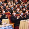 Thủ tướng Phạm Minh Chính và các đại biểu dự hội nghị. (Ảnh: Dương Giang/TTXVN)