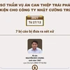 Xét xử vụ án can thiệp trái pháp luật để Công ty Nhật Cường trúng thầu.