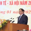 Thủ tướng Phạm Minh Chính phát biểu khai mạc hội nghị. (Ảnh: Dương Giang/TTXVN)