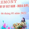 Phó Chủ tịch nước Võ Thị Ánh Xuân phát biểu tại Lễ kỷ niệm. (Ảnh: Văn Điệp/TTXVN)