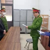 Đối tượng Phùng Xuân Phong bị bắt giữ. (Nguồn: Cand)