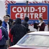 Một trung tâm xét nghiệm COVID-19 ở Wellington, New Zealand. (Ảnh: AFP/TTXVN)
