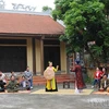 Chèo – nghệ thuật sân khấu truyền thống đậm đà bản sắc văn hóa Việt Nam. (Nguồn: TTXVN)