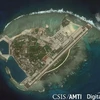Đảo Phú Lâm thuộc quần đảo Hoàng Sa của Việt Nam bị Trung Quốc dùng vũ lực chiếm đóng và cải tạo bất hợp pháp. (Ảnh: CSIS/AMTI)
