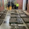 Một vụ bắt giữ số lượng lớn cocaine ở Ecuador. (Nguồn: Cảnh sát Ecuador)