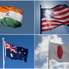 Nhóm Bộ tứ gồm Australia, Mỹ, Nhật Bản và Ấn Độ. (Nguồn: ANI)
