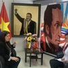 Đại sứ Venezuela tại Việt Nam Tatiana Pugh Moreno trả lời phỏng vấn TTXVN. (Ảnh: TTXVN)