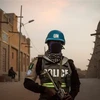 Binh sỹ thuộc Phái bộ gìn giữ hòa bình của Liên hợp quốc (MINUSMA) tuần tra tại Mali. (Ảnh: AFP/TTXVN)