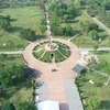 Di tích lịch sử quốc gia đặc biệt Thành cổ Quảng Trị nhìn từ trên cao. (Ảnh: Thanh Thủy/TTXVN)