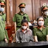 Bị cáo Nguyễn Võ Quỳnh Trang tại tòa. (Ảnh: Thanh Vũ/TTXVN)