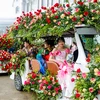 Lễ hội hoa hồng được tổ chức trong kỳ nghỉ 30/4-1/5 tại Sa Pa thu hút hơn 30.000 lượt du khách.
