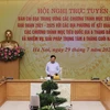 Phó Thủ tướng Thường trực Phạm Bình Minh chủ trì hội nghị. (Ảnh: TTXVN)