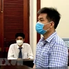 Bị cáo Nguyễn Hoài Nam tại phiên xét xử sơ thẩm. (Ảnh: Thành Chung/TTXVN)