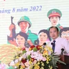 Ủy viên dự khuyết Trung ương Đảng, Phó Trưởng Ban Tuyên giáo Trung ương Lê Hải Bình phát biểu tại ngày hội. (Ảnh: Nguyễn Thắng/TTXVN)