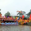 Một nghi lễ tại Lễ hội Côn Sơn-Kiếp Bạc. (Ảnh: Mạnh Tú/TTXVN)