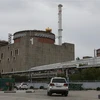 Đoàn xe chở các thanh sát viên của IAEA tới nhà máy điện hạt nhân Zaporizhzhia ở miền nam Ukraine, ngày 1/9. (Ảnh: THX/TTXVN)