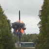 Tên lửa đạn đạo liên lục địa Yars được phóng từ sân bay vũ trụ Plesetsk. (Nguồn: Ukrinform)