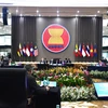Quang cảnh Hội nghị ngoại trưởng đặc biệt ASEAN về Myanmar. (Ảnh: Hữu Chiến/TTXVN)