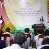 Phó Chủ tịch nước Võ Thị Ánh Xuân phát biểu tại ngày hội. (Ảnh: Công Mạo/TTXVN)