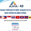 AIPA-43: Cùng nhau tiến bộ vì một ASEAN tự cường, bao trùm và bền vững.