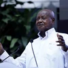 Tổng thống Uganda Yoweri Kaguta Museveni. (Ảnh: An Đăng/TTXVN)