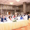 Các đại biểu dự Hội nghị Hòa bình Hà Nội. (Nguồn: TTXVN)