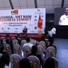 Chiều 25/11, tại Hà Nội, Tổng thống nước Cộng hòa Uganda Yoweri Kaguta Museveni dự và phát biểu tại Diễn đàn doanh nghiệp Việt Nam-Uganda. (Ảnh: An Đăng/TTXVN)