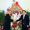Phó Thủ tướng Phạm Bình Minh thăm Giáo phận Bùi Chu dịp Giáng sinh