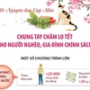 Chăm lo Tết cho người nghèo, gia đình chính sách.