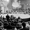 Lễ ký Hiệp định Paris về chấm dứt chiến tranh, lập lại hòa bình ở Việt Nam, ngày 27/1/1973, tại Trung tâm Hội nghị quốc tế ở Paris, Pháp. (Ảnh: Văn Lượng/TTXVN)