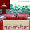 Thủ tướng Phạm Minh Chính chủ trì cuộc họp. (Ảnh: Dương Giang/TTXVN)